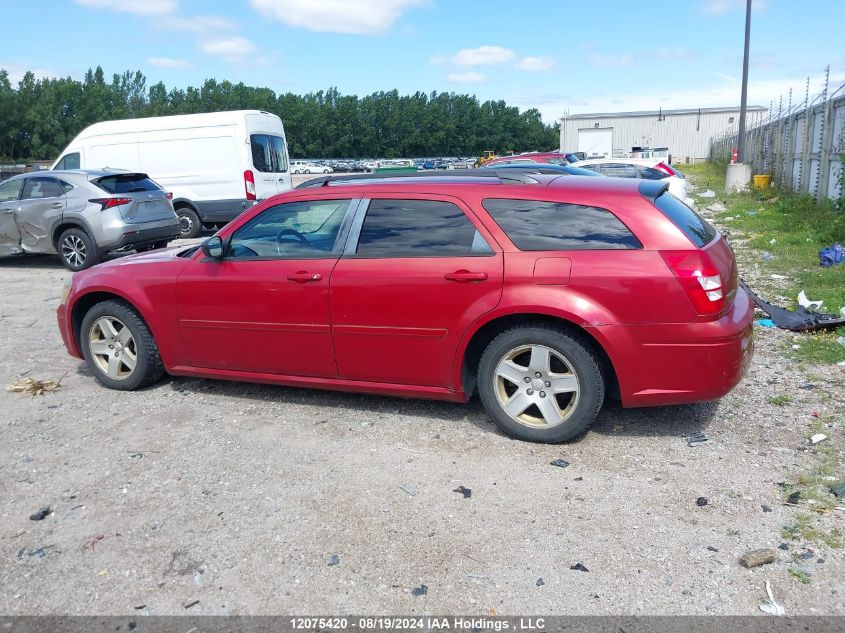 2005 Dodge Magnum Sxt VIN: 2D4FV48V35H165341 Lot: 12075420