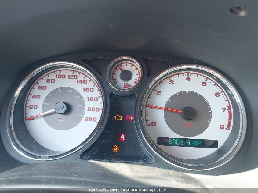 2008 Pontiac G5 Se VIN: 1G2AL55F687296834 Lot: 12075425