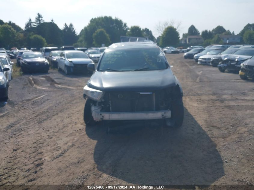 2013 Toyota Highlander Plus/Se VIN: 5TDBK3EH4DS266126 Lot: 12075460