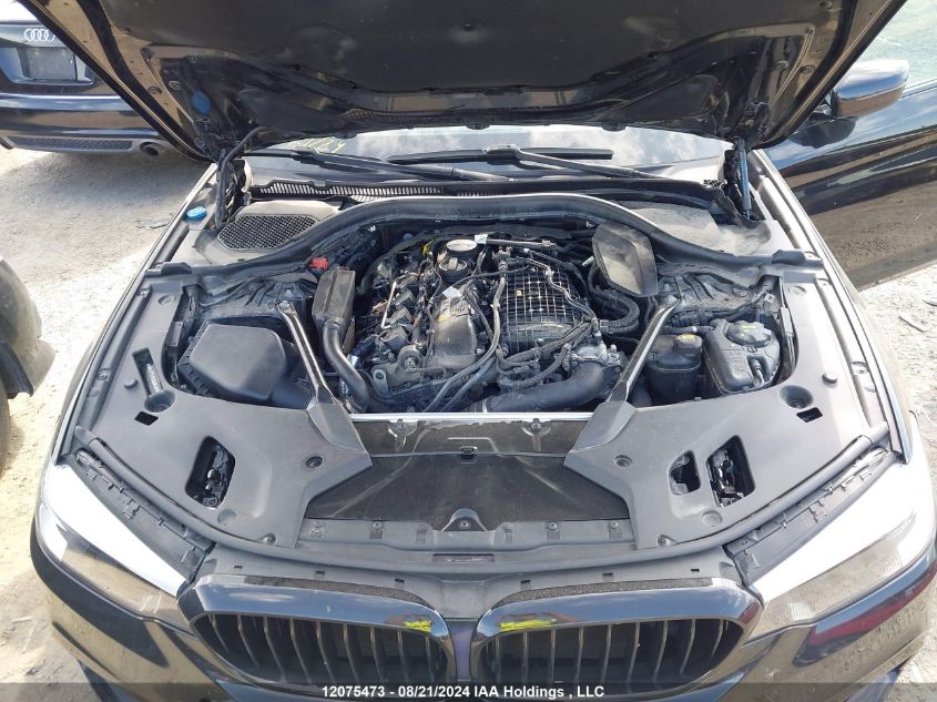 2017 BMW 5 Series VIN: WBAJE7C30HG890536 Lot: 12075473