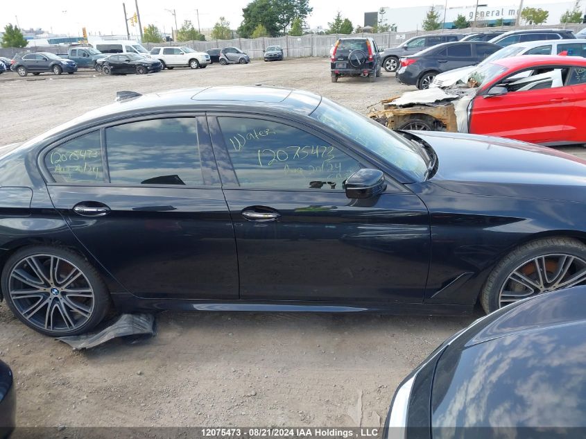 2017 BMW 5 Series VIN: WBAJE7C30HG890536 Lot: 12075473