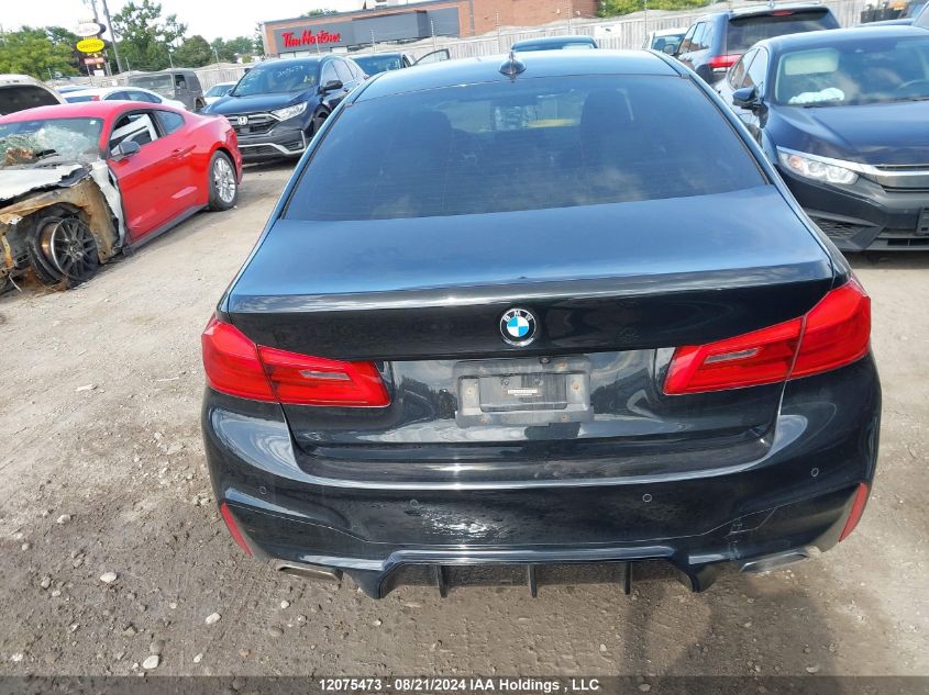 2017 BMW 5 Series VIN: WBAJE7C30HG890536 Lot: 12075473