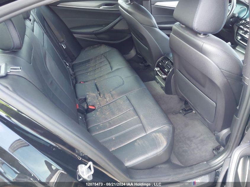 2017 BMW 5 Series VIN: WBAJE7C30HG890536 Lot: 12075473