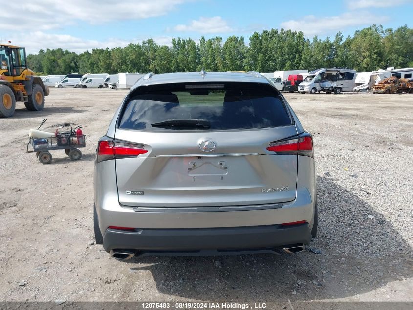 2016 Lexus Nx 200T/Base/F Sport VIN: JTJBARBZ3G2085613 Lot: 12075483