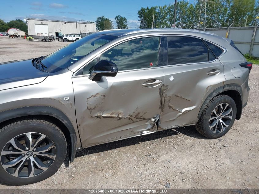 2016 Lexus Nx 200T/Base/F Sport VIN: JTJBARBZ3G2085613 Lot: 12075483