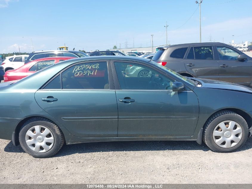 2002 Toyota Camry VIN: JTDBE32K120003941 Lot: 12075488