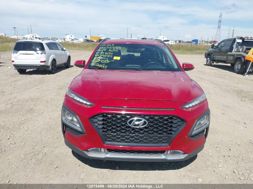 2019 Hyundai Kona Sel VIN: KM8K22AA8KU393680 Lot: 12075499