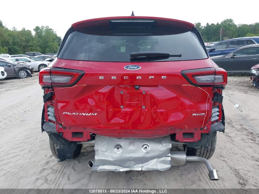 2024 Ford Escape Platinum VIN: 1FMCU9JA3RUA51538 Lot: 12075513