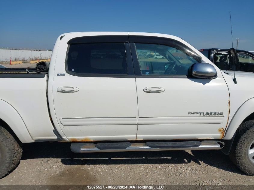 2006 Toyota Tundra Double Cab Sr5 VIN: 5TBDT44196S508811 Lot: 12075527