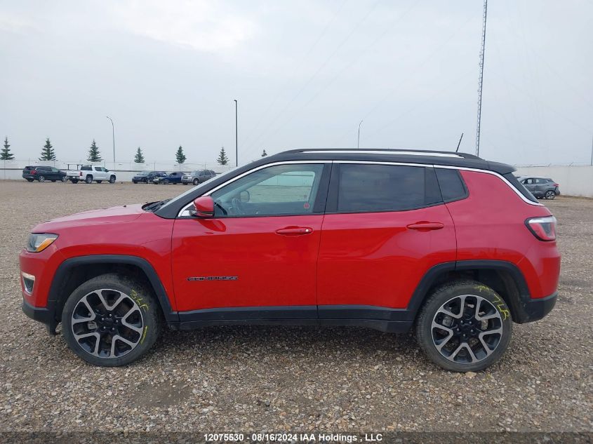 2018 Jeep Compass Limited VIN: 3C4NJDCB6JT396172 Lot: 12075530