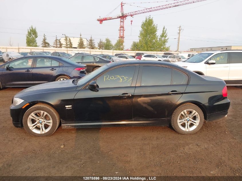 2011 BMW 3 Series VIN: WBAPK7G55BNN77452 Lot: 12075598