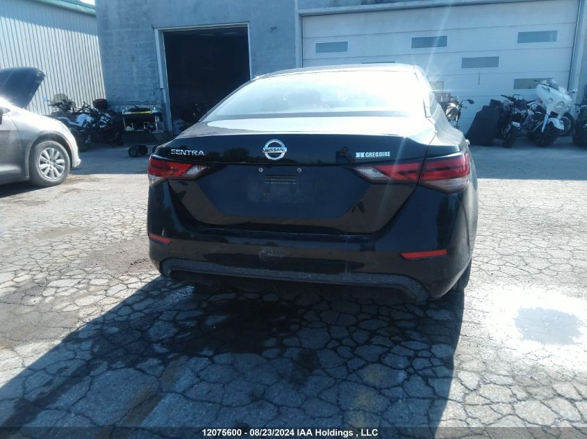 2020 Nissan Sentra VIN: 3N1AB8BVXLY295983 Lot: 12075600