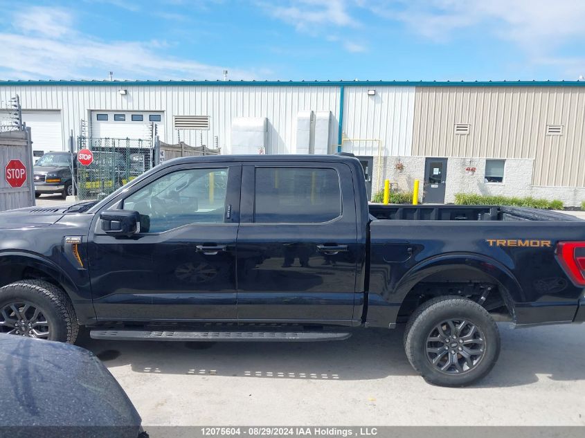 2023 Ford F-150 Tremor VIN: 1FTEW1E86PFC13485 Lot: 12075604