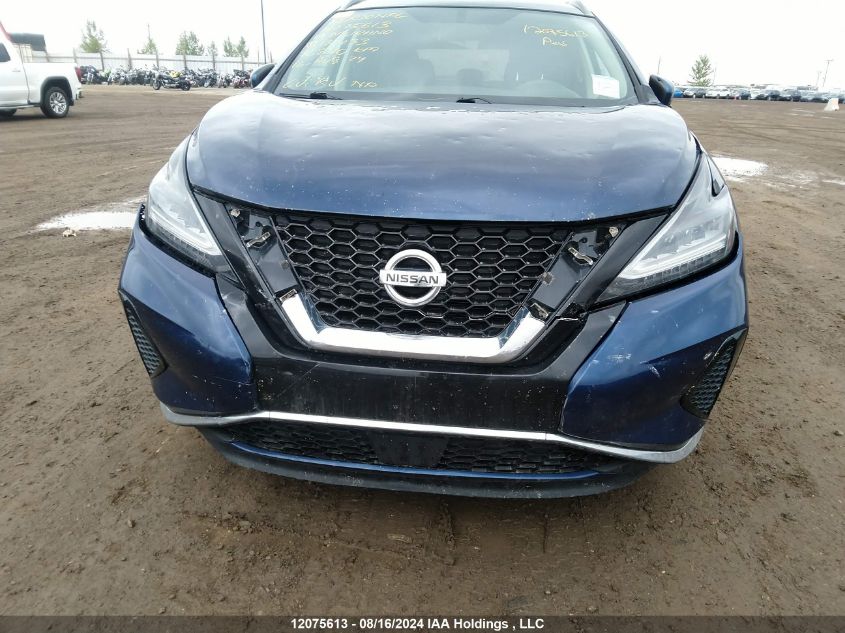 2019 Nissan Murano S/Sl/Sv/Platinum VIN: 5N1AZ2MS9KN130233 Lot: 12075613