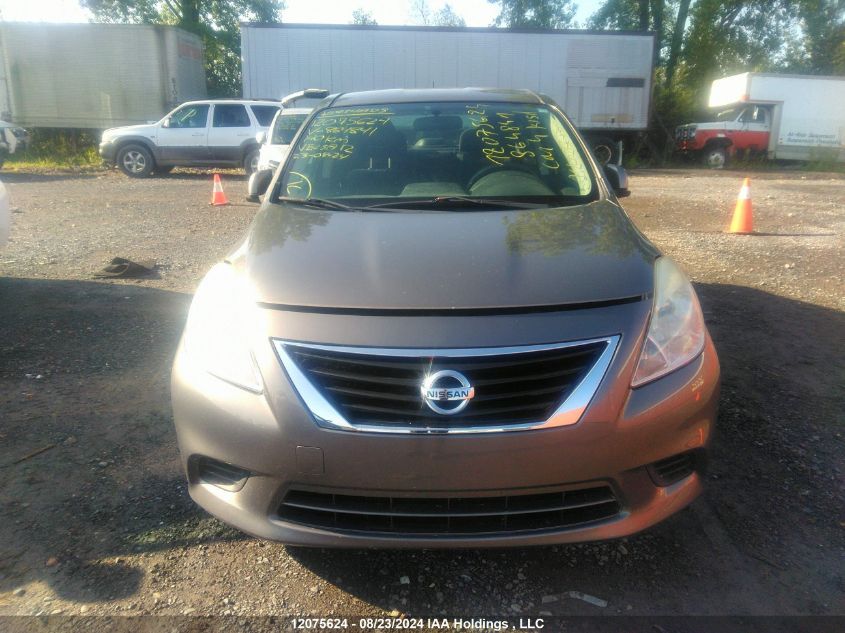 2012 Nissan Versa 1.6 Sv VIN: 3N1CN7AP6CL864841 Lot: 12075624