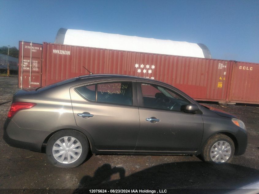 2012 Nissan Versa 1.6 Sv VIN: 3N1CN7AP6CL864841 Lot: 12075624