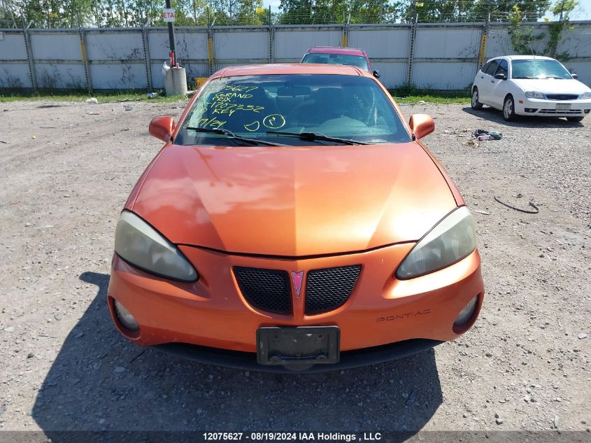 2005 Pontiac Grand Prix VIN: 2G2WP522X51207352 Lot: 12075627