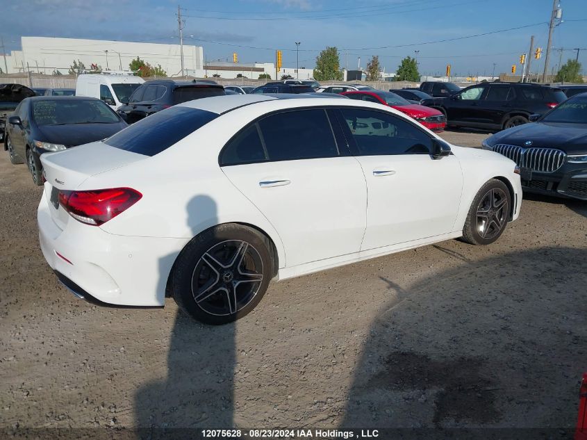 2020 Mercedes-Benz A-Class VIN: W1K3G4FBXLW046287 Lot: 12075628