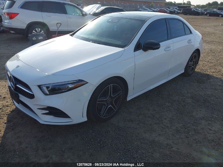 2020 Mercedes-Benz A-Class VIN: W1K3G4FBXLW046287 Lot: 12075628