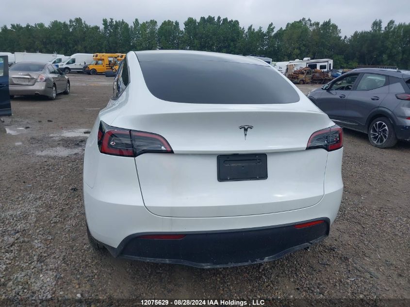 2024 Tesla Model Y VIN: 7SAYGDED1RF074918 Lot: 12075629