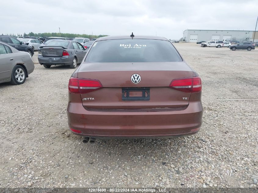 2016 Volkswagen Jetta Sedan VIN: 3VWD67AJ0GM313490 Lot: 12075690