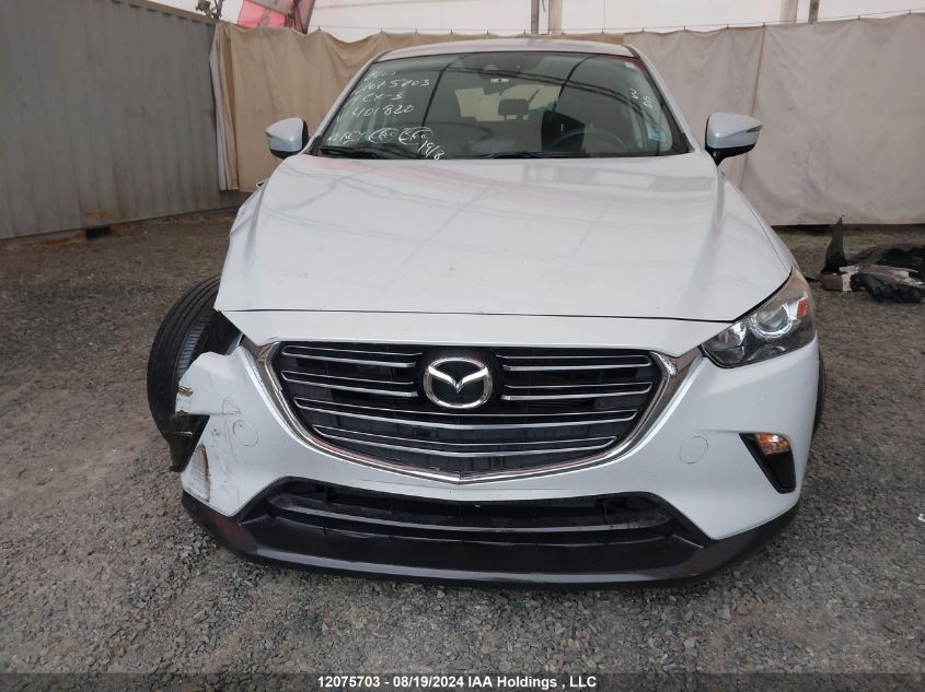 2019 Mazda Cx-3 VIN: JM1DKFC70K0401820 Lot: 12075703