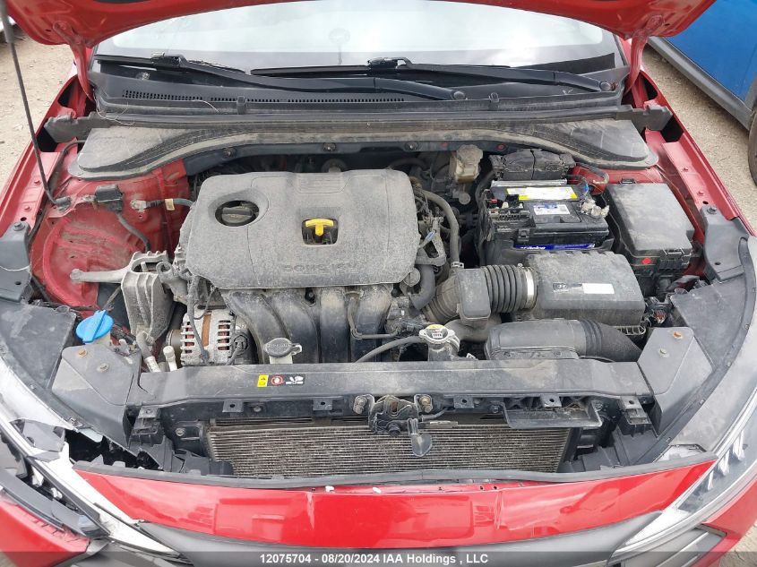 2019 Hyundai Elantra Preferred VIN: KMHD84LF2KU788594 Lot: 12075704