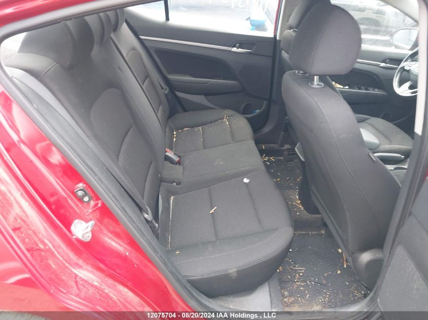 2019 Hyundai Elantra Preferred VIN: KMHD84LF2KU788594 Lot: 12075704