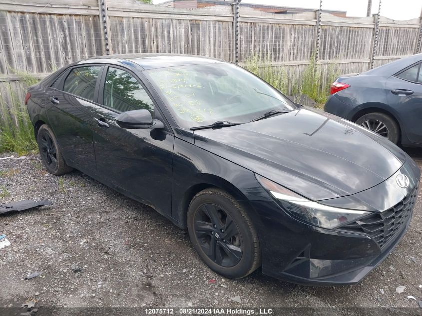 2021 Hyundai Elantra Sel VIN: KMHLM4AG1MU140914 Lot: 12075712