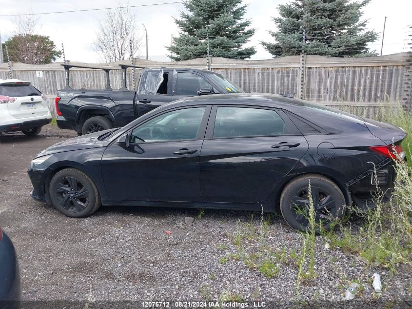 2021 Hyundai Elantra Sel VIN: KMHLM4AG1MU140914 Lot: 12075712