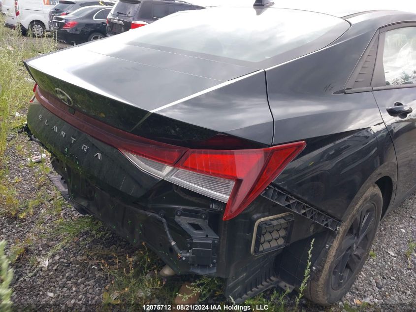 2021 Hyundai Elantra Sel VIN: KMHLM4AG1MU140914 Lot: 12075712