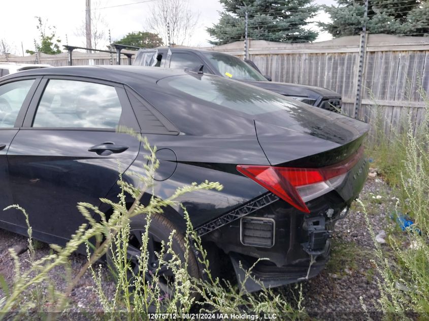 2021 Hyundai Elantra Sel VIN: KMHLM4AG1MU140914 Lot: 12075712