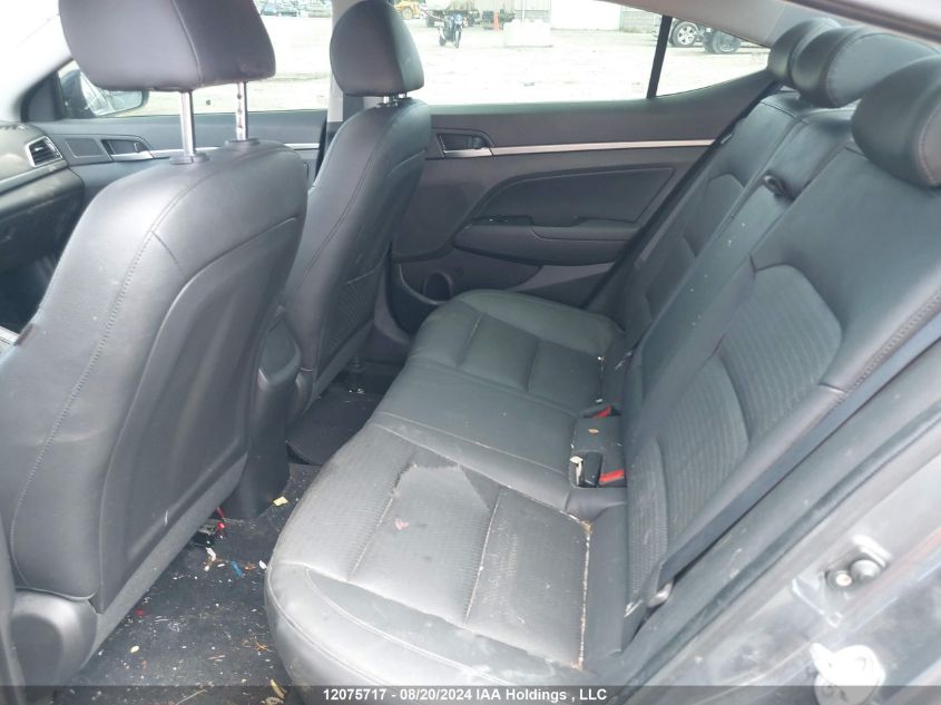 2017 Hyundai Elantra Limited VIN: KMHD84LF5HU137758 Lot: 12075717