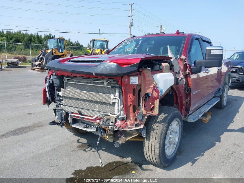 2022 Chevrolet Silverado K2500 Heavy Duty Ltz VIN: 1GC4YPEY8NF332502 Lot: 12075727