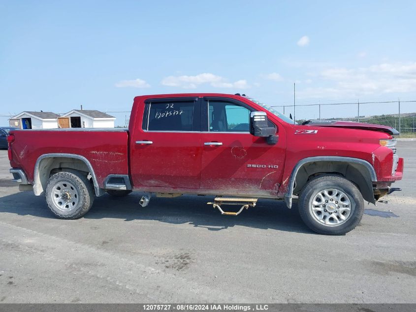 2022 Chevrolet Silverado K2500 Heavy Duty Ltz VIN: 1GC4YPEY8NF332502 Lot: 12075727