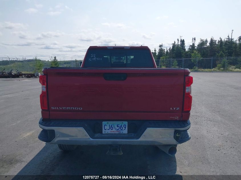 2022 Chevrolet Silverado K2500 Heavy Duty Ltz VIN: 1GC4YPEY8NF332502 Lot: 12075727