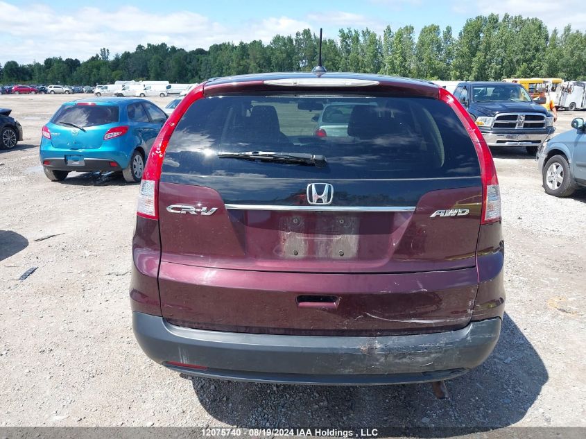 2013 Honda Cr-V VIN: 2HKRM4H79DH106766 Lot: 12075740