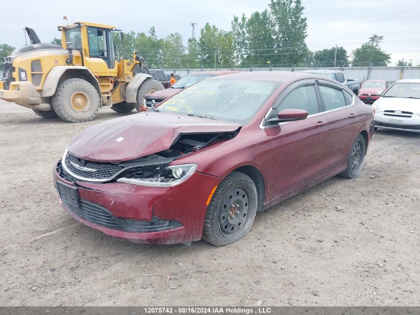 2016 Chrysler 200 Lx VIN: 1C3CCCFBXGN105435 Lot: 12075742