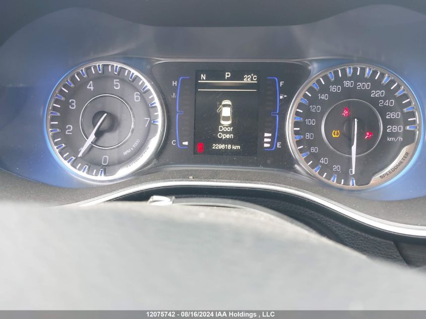 2016 Chrysler 200 Lx VIN: 1C3CCCFBXGN105435 Lot: 12075742