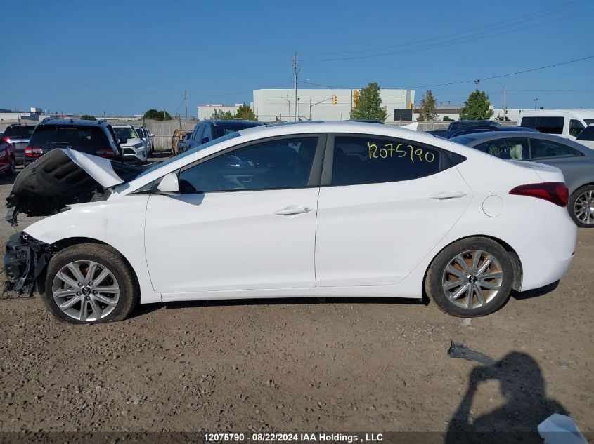 KMHDH4AE7FU388370 2015 Hyundai Elantra Se/Sport/Limited