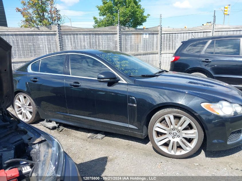 2010 Jaguar Xf VIN: SAJXA0JC7AMR51098 Lot: 12075800