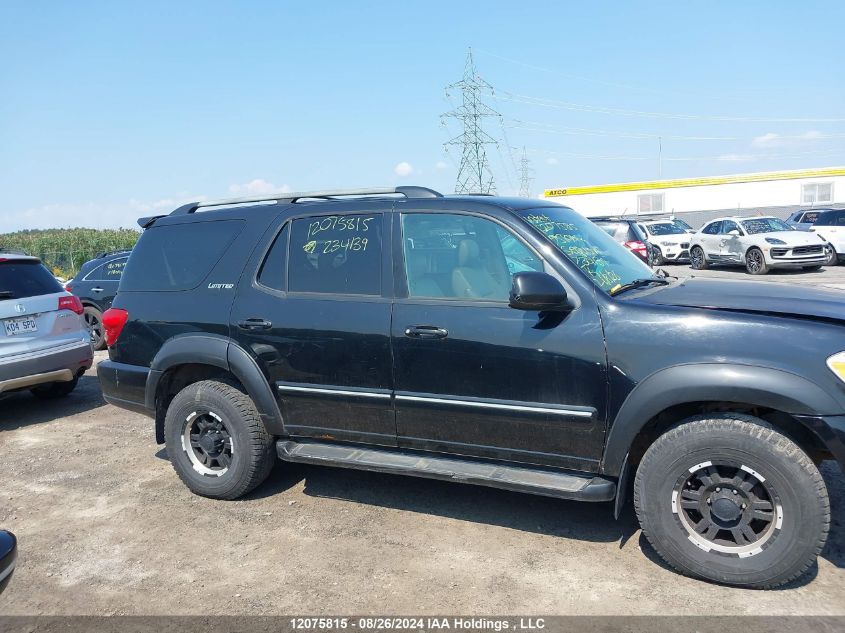 2005 Toyota Sequoia VIN: 5TDBT48A35S234139 Lot: 12075815