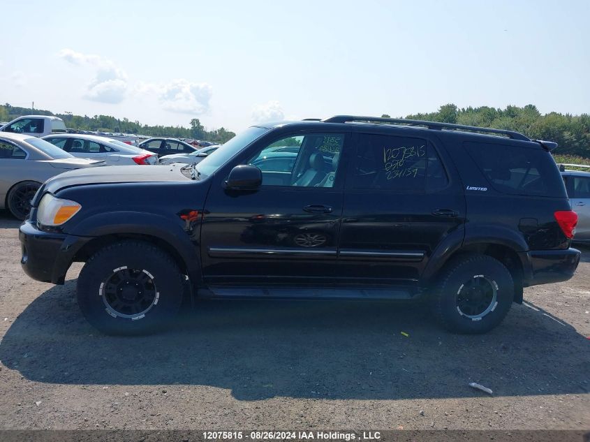 2005 Toyota Sequoia VIN: 5TDBT48A35S234139 Lot: 12075815