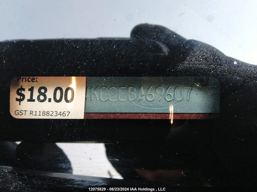 2014 Ford Edge Limited VIN: 2FMDK4KC2EBA69607 Lot: 12075829