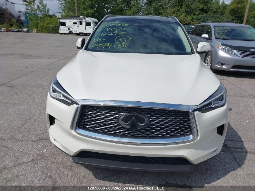 2021 Infiniti Qx50 VIN: 3PCAJ5BB1MF122970 Lot: 12075888