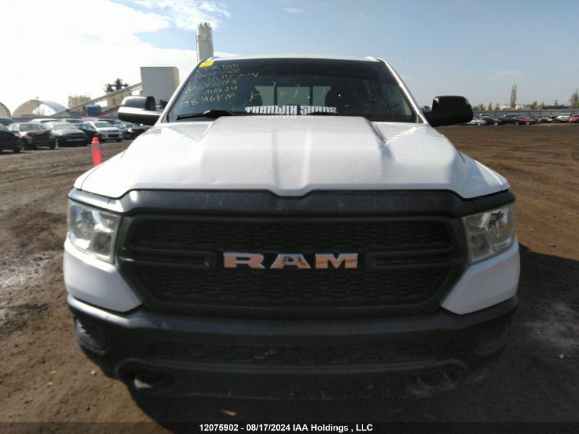 1C6SRFNT7KN672073 2019 Ram 1500 Tradesman