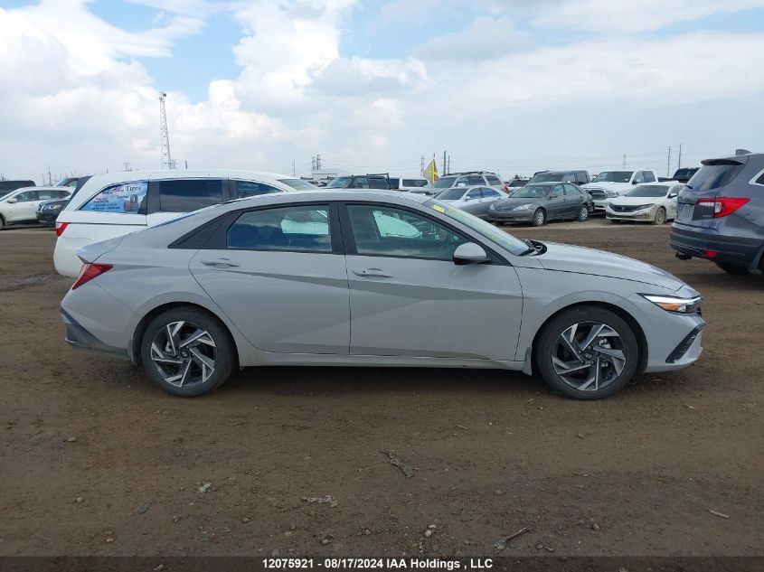 2024 Hyundai Elantra Preferred W/Tech Package VIN: KMHLM4DG5RU729287 Lot: 12075921