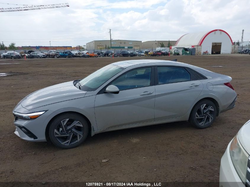2024 Hyundai Elantra Preferred W/Tech Package VIN: KMHLM4DG5RU729287 Lot: 12075921
