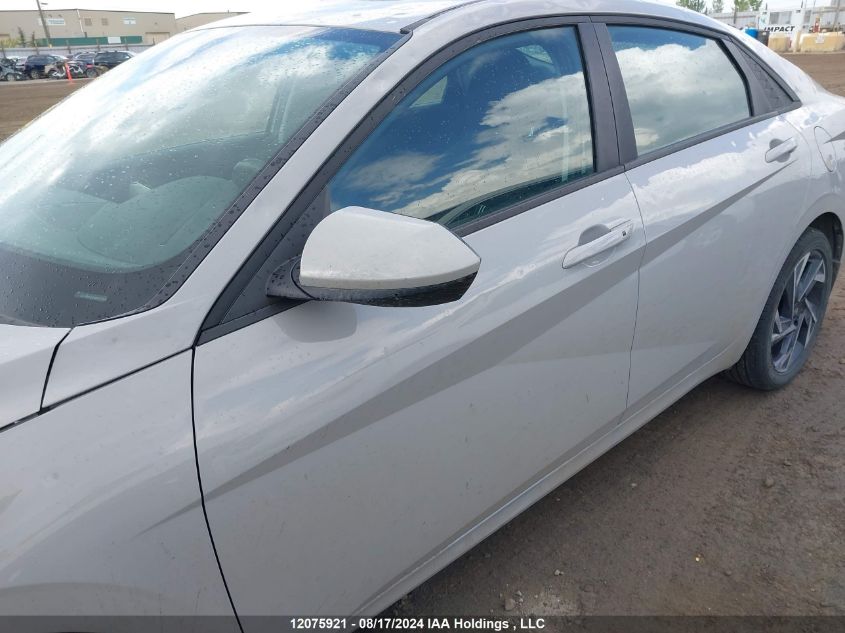 2024 Hyundai Elantra Preferred W/Tech Package VIN: KMHLM4DG5RU729287 Lot: 12075921