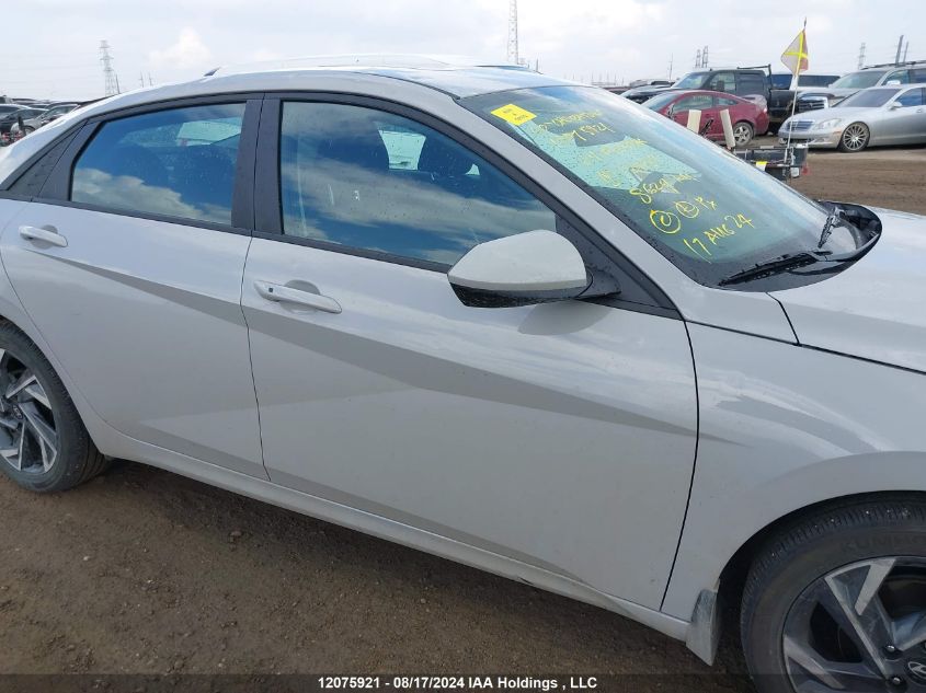2024 Hyundai Elantra Preferred W/Tech Package VIN: KMHLM4DG5RU729287 Lot: 12075921